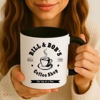 Bill And Bob's Coffee Shop Aa Recovery Gift Great Gift Coffee Mug thumb 3