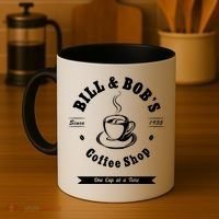 Bill And Bob's Coffee Shop Aa Recovery Gift Great Gift Coffee Mug thumb 4