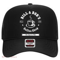 Bill And Bob's Coffee Shop Aa Recovery Gift Great Gift Hat thumb 0