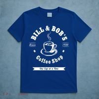 Bill And Bob's Coffee Shop Aa Recovery Gift Great Gift T-Shirt thumb 5