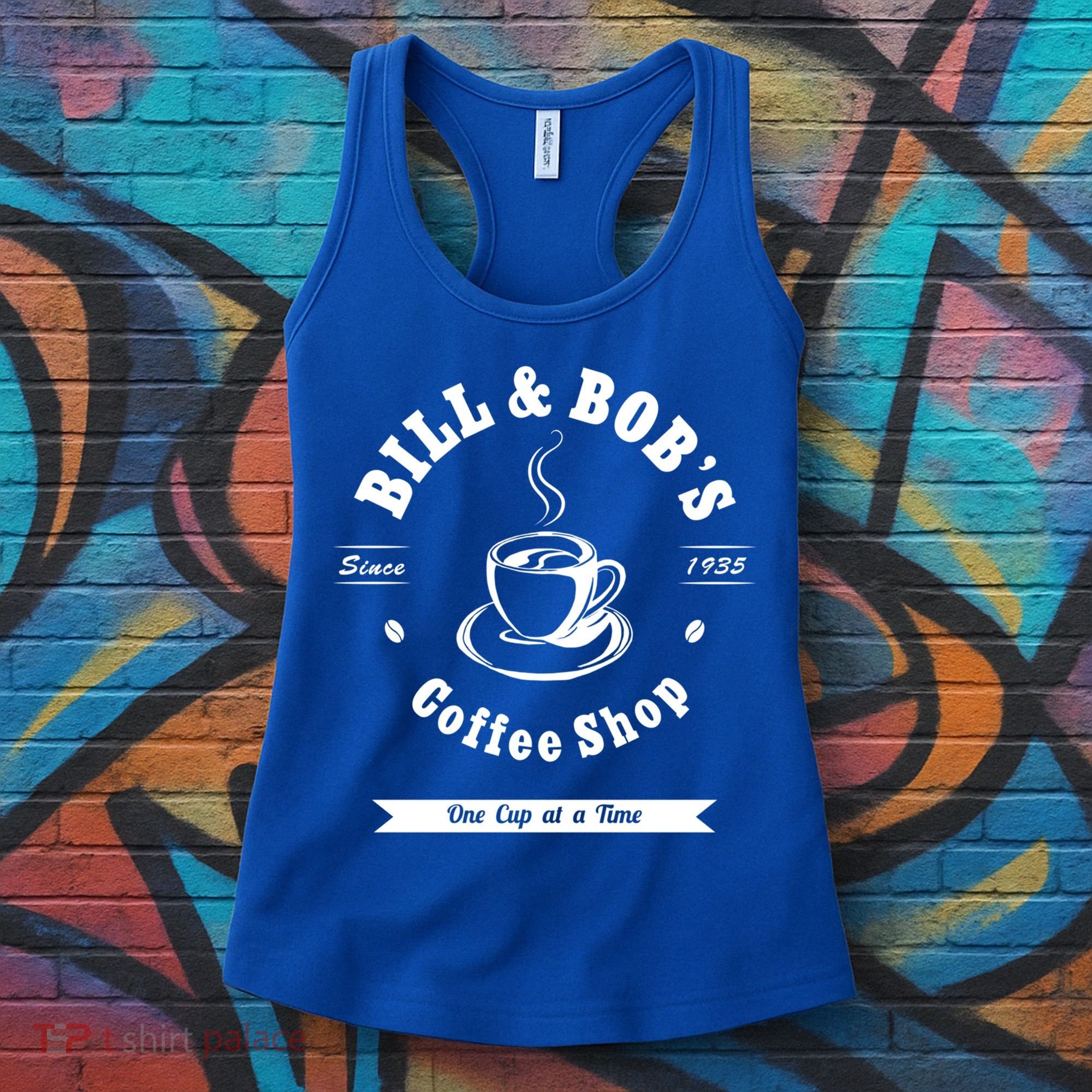 Bill And Bob's Coffee Shop Aa Recovery Gift Great Gift Women's Tank Top