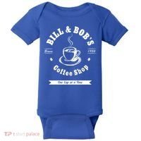 Bill And Bob's Coffee Shop Aa Recovery Gift Great Gift Baby Bodysuit thumb 0