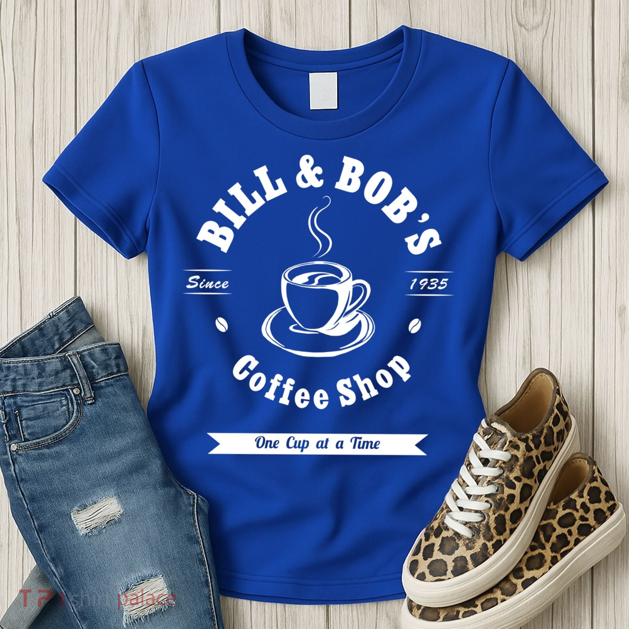 Bill And Bob's Coffee Shop Aa Recovery Gift Great Gift Women's T-Shirt