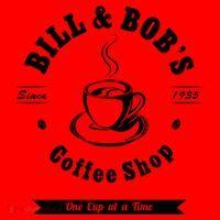 Bill And Bob's Coffee Shop Aa Recovery Gift Great Gift Santa Hat thumb 1