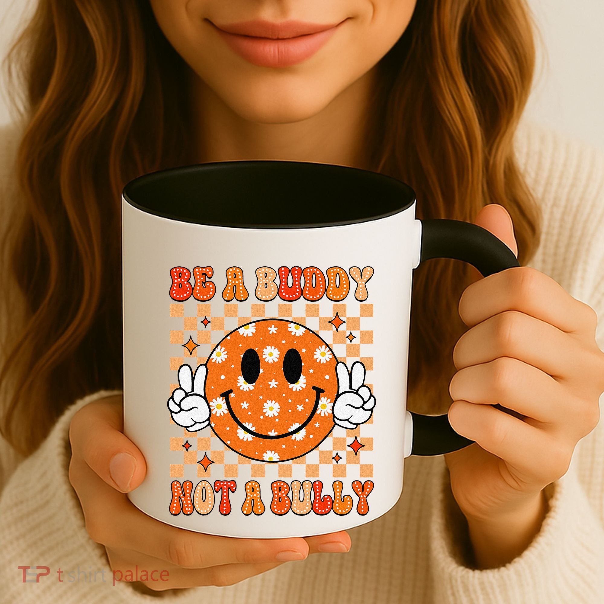 Be A Buddy Not A Bully Unity Day Orange Anti Bullying Gift Coffee Mug