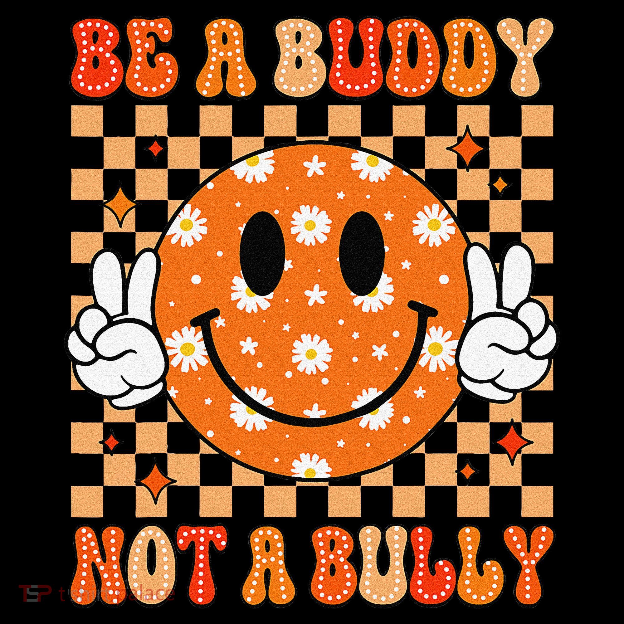 Be A Buddy Not A Bully Unity Day Orange Anti Bullying Gift Ornament