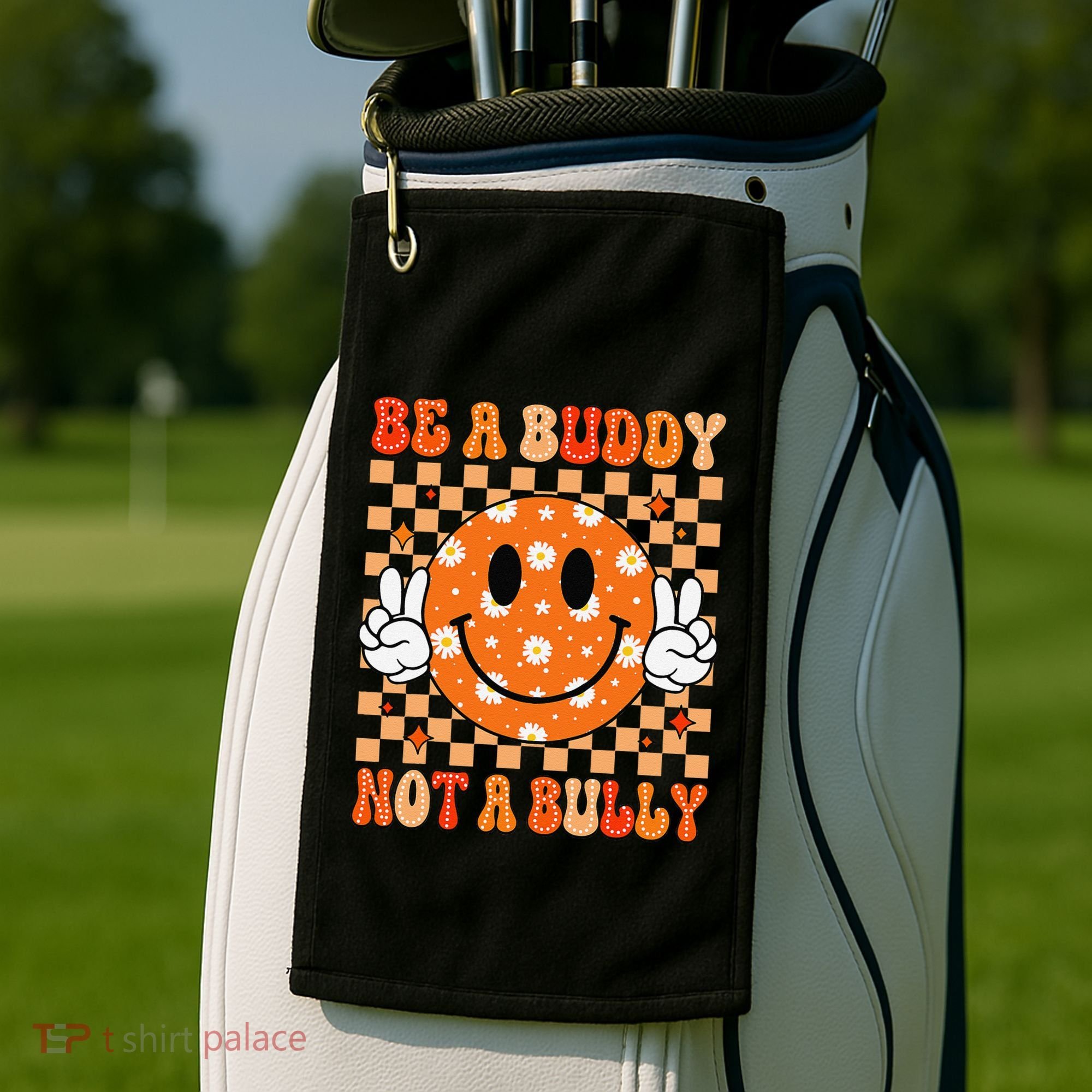 Be A Buddy Not A Bully Unity Day Orange Anti Bullying Gift Golf Towel