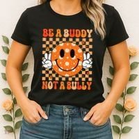 Be A Buddy Not A Bully Unity Day Orange Anti Bullying Gift Women's T-Shirt thumb 2