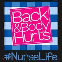 Back and Body Hurts Funny Quote nurse Gym Workout Women's Tank Top thumb 5