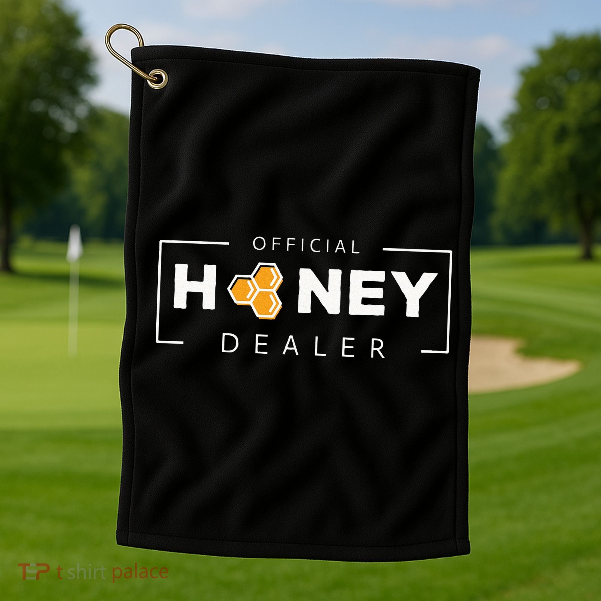 Beekeeper And Beekeeping Honey Bee Apiarist Golf Towel