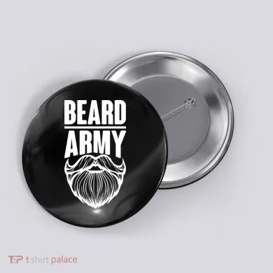 Beard Army Button