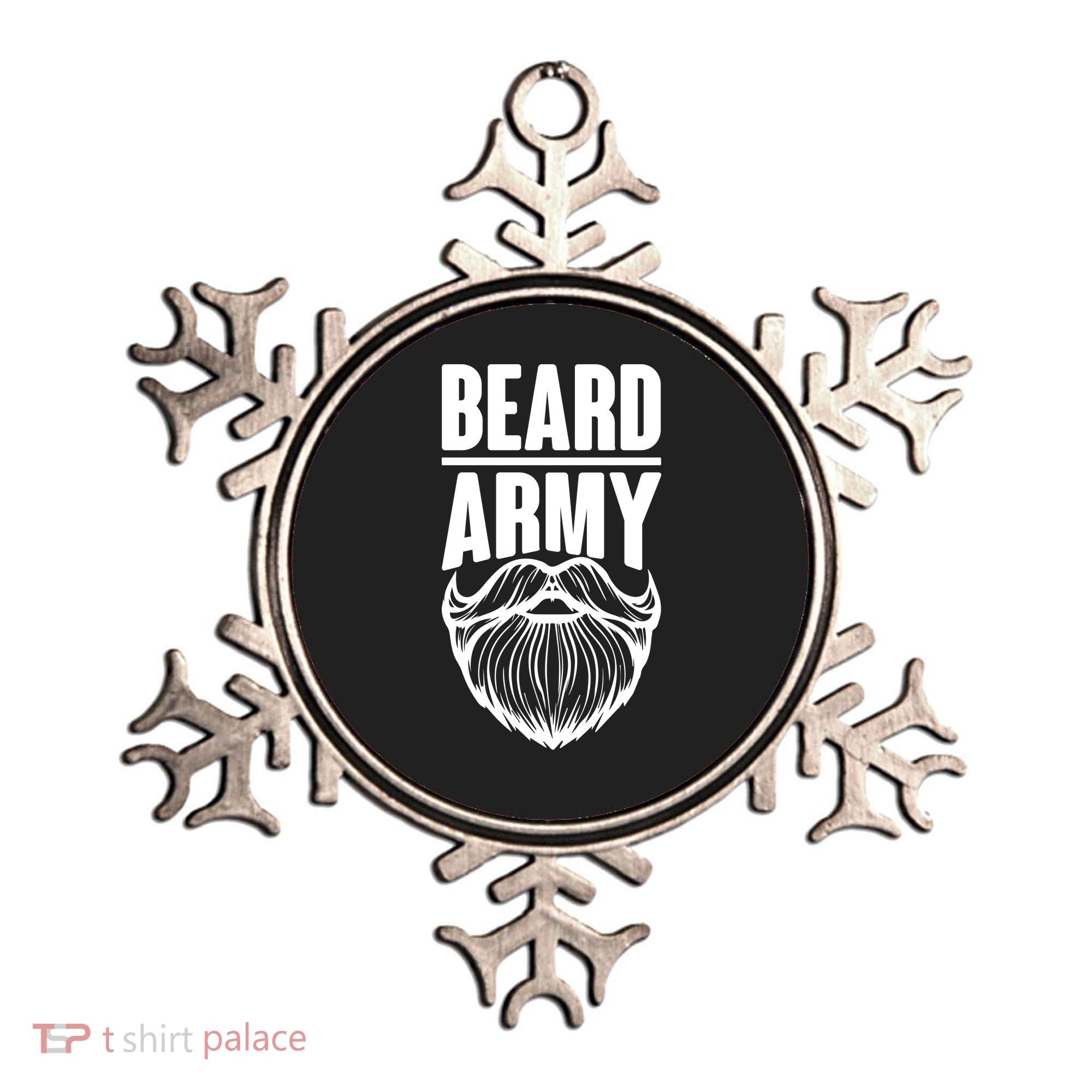 Beard Army Ornament