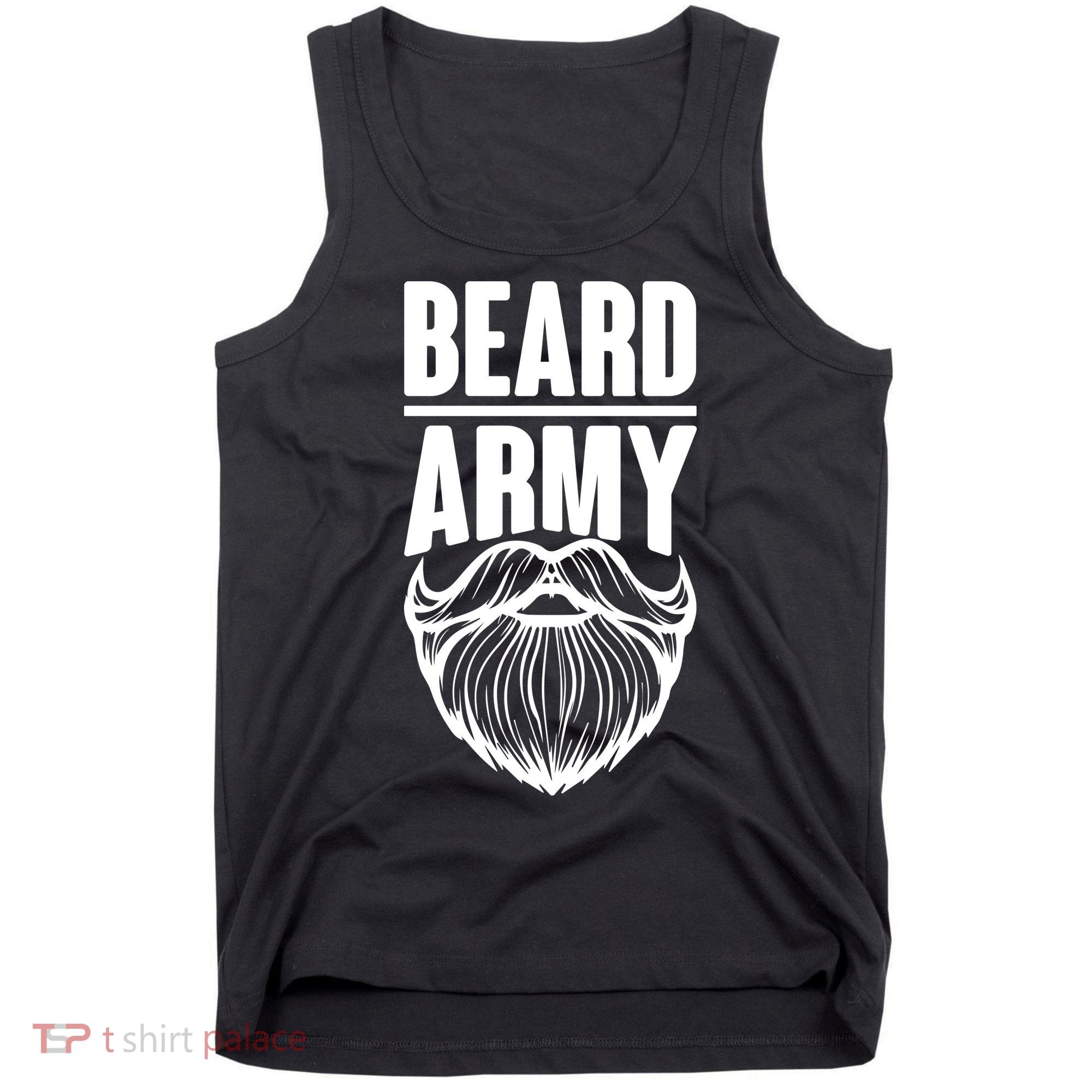 Beard Army Tank Top