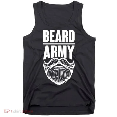 Beard Army Tank Top