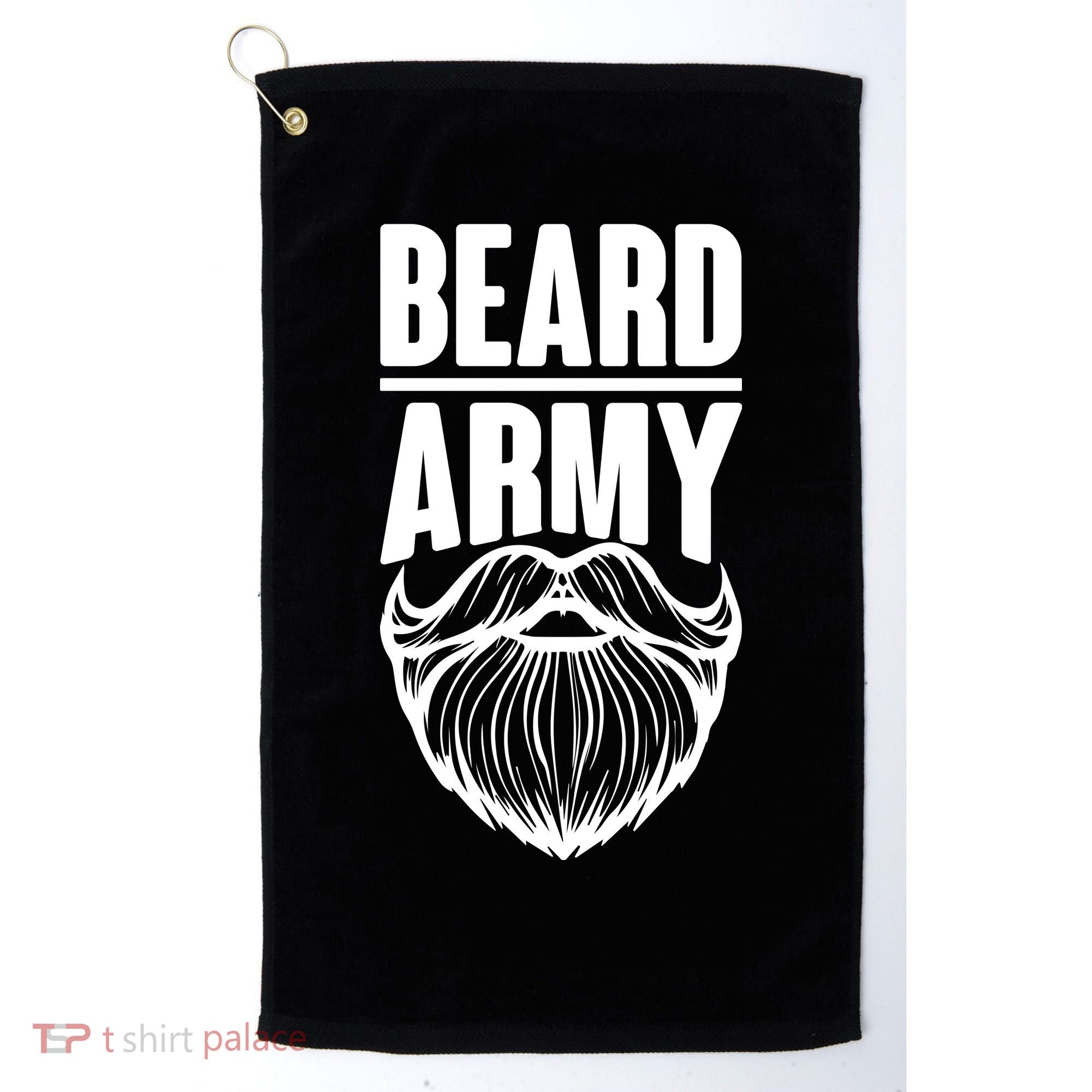 Beard Army Golf Towel