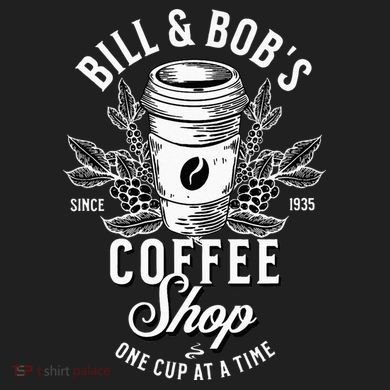 Bill And Bobs Coffee Shop AA Recovery Comfort Colors T-Shirt