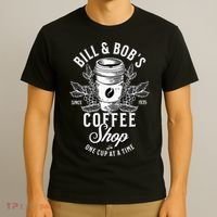 Bill And Bobs Coffee Shop AA Recovery T-Shirt thumb 3
