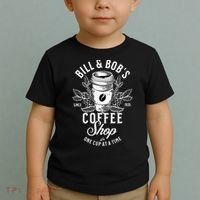Bill And Bobs Coffee Shop AA Recovery Toddler T-Shirt thumb 2
