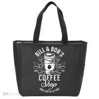 Bill And Bobs Coffee Shop AA Recovery Tote Bag thumb 0