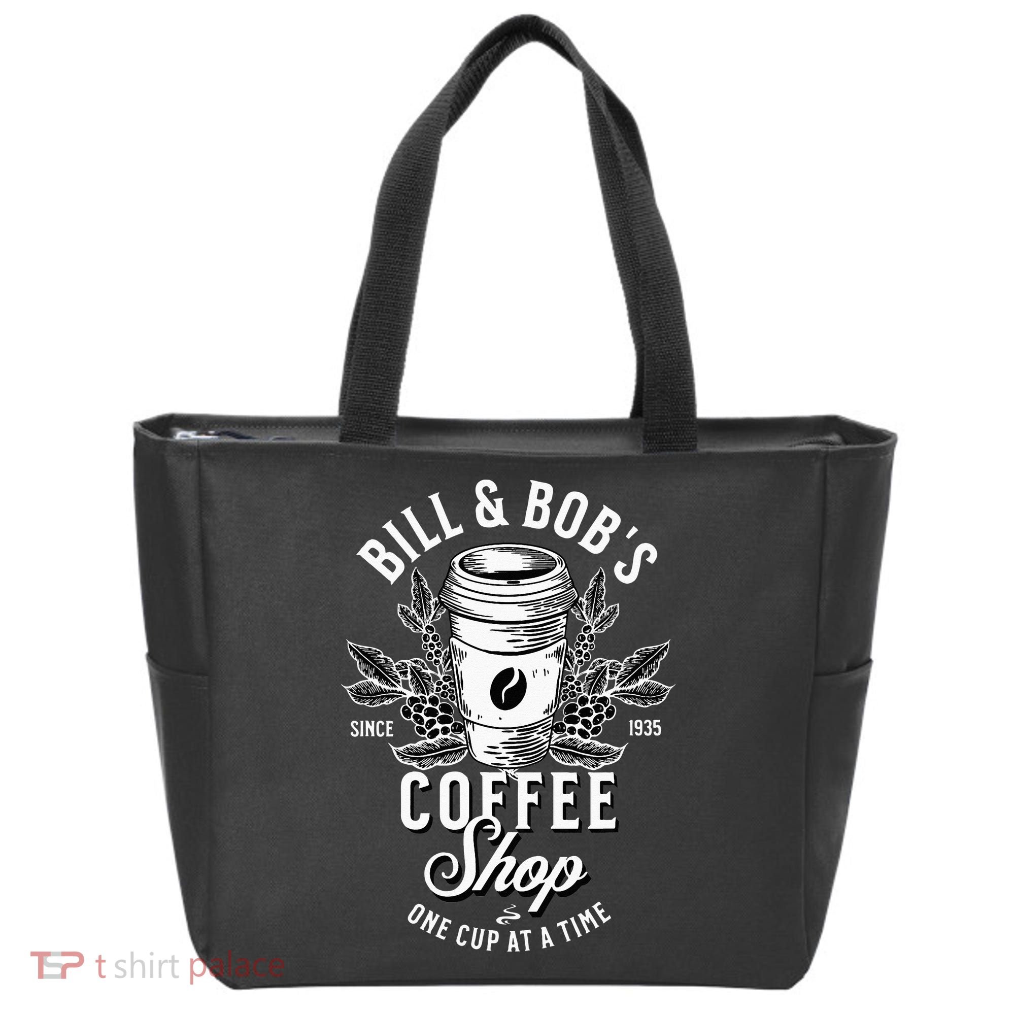 Bill And Bobs Coffee Shop AA Recovery Tote Bag