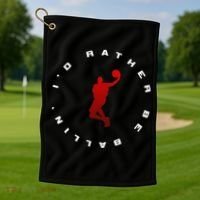 Basketball Apparel Basketball Golf Towel thumb 1