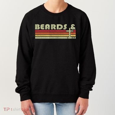 Beards And Bibles Christian Dad  Women's Sweatshirt