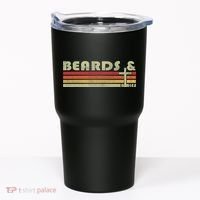 Beards And Bibles Christian Dad  Tumbler thumb 0