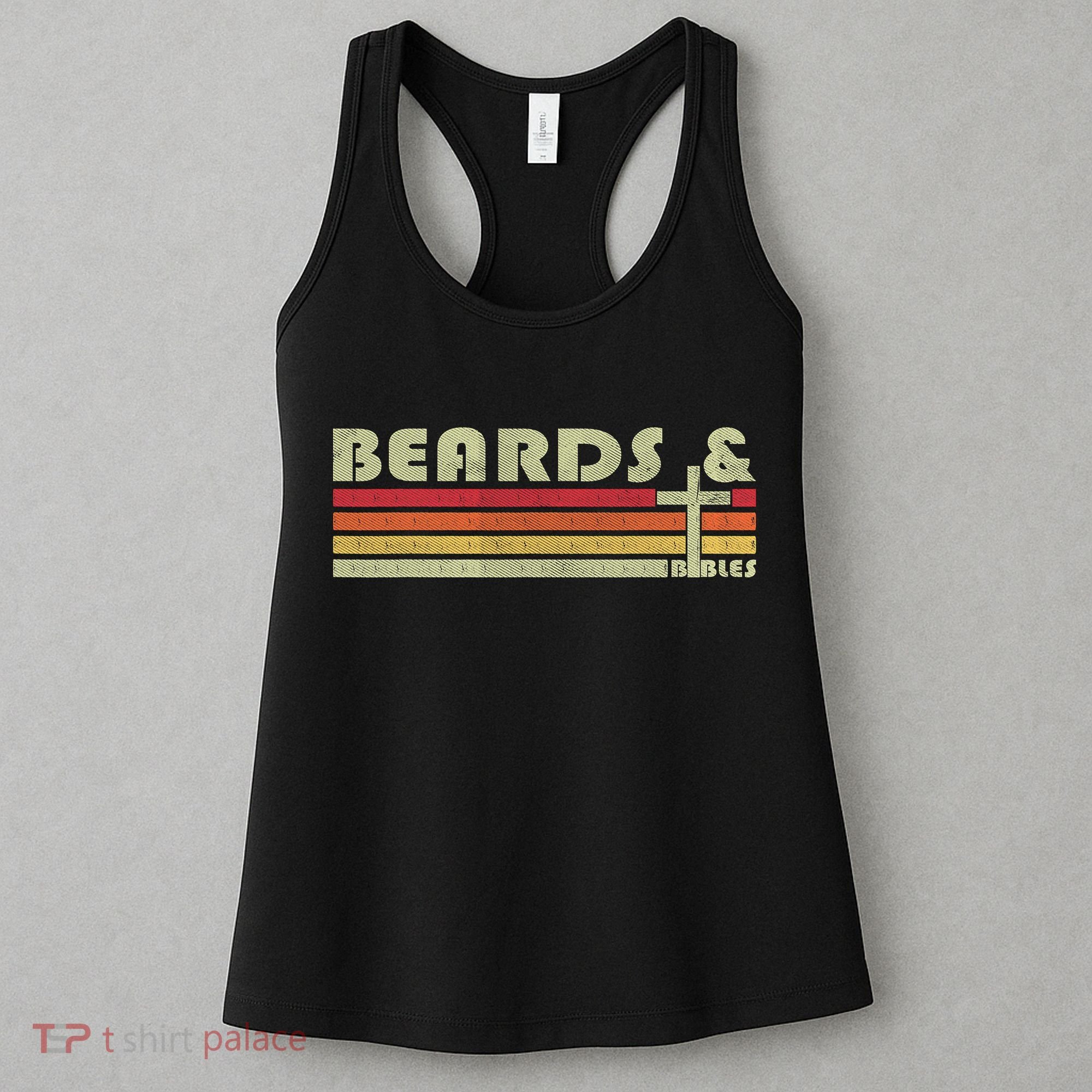 Beards And Bibles Christian Dad  Women's Tank Top
