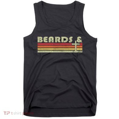 Beards And Bibles Christian Dad  Tank Top