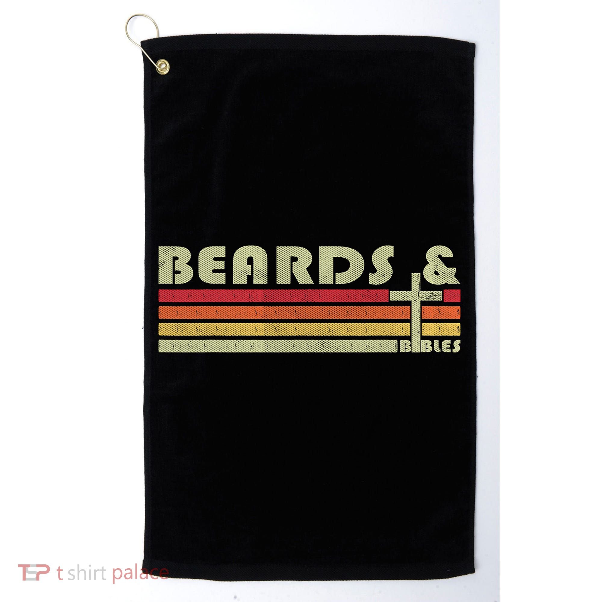 Beards And Bibles Christian Dad  Golf Towel