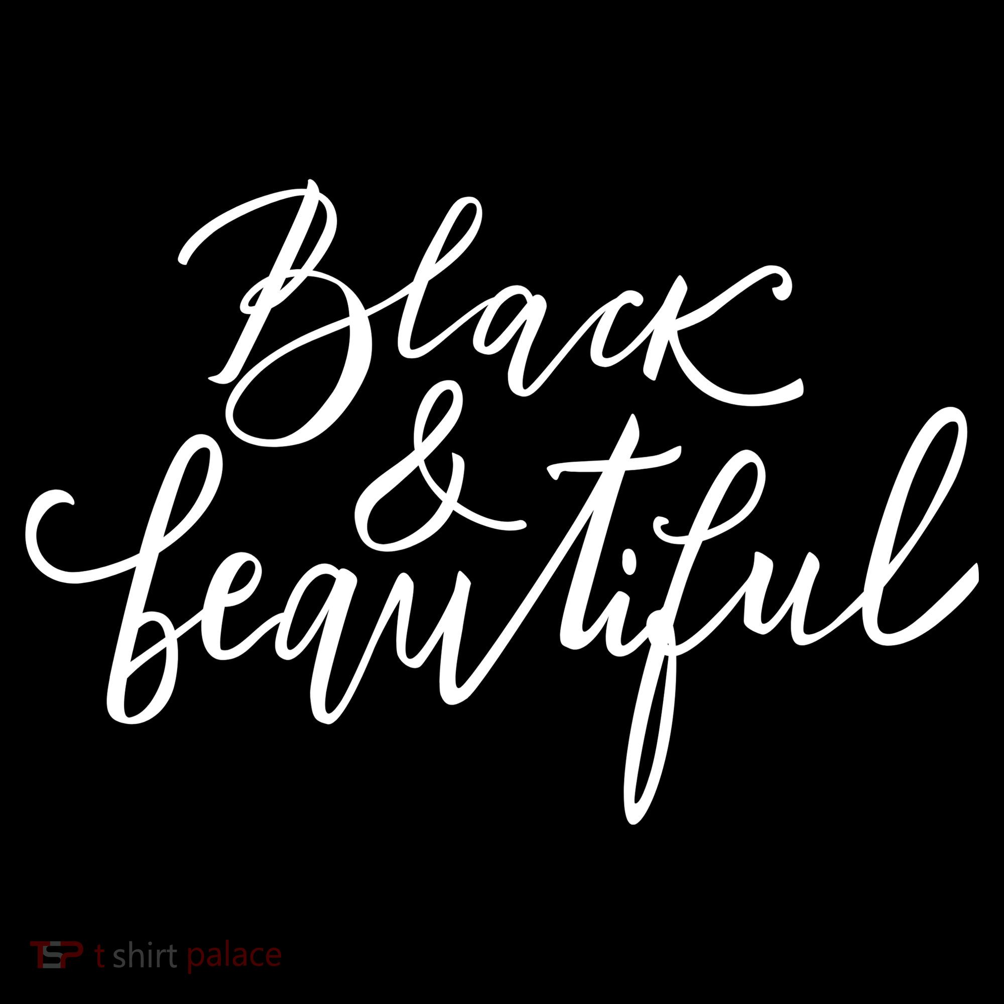 Black And Beautiful Gift Ornament