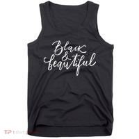 Black And Beautiful Gift Tank Top thumb 0