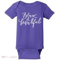Black And Beautiful Gift Baby Bodysuit thumb 0