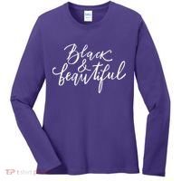 Black And Beautiful Gift Women's Long Sleeve Shirt thumb 0