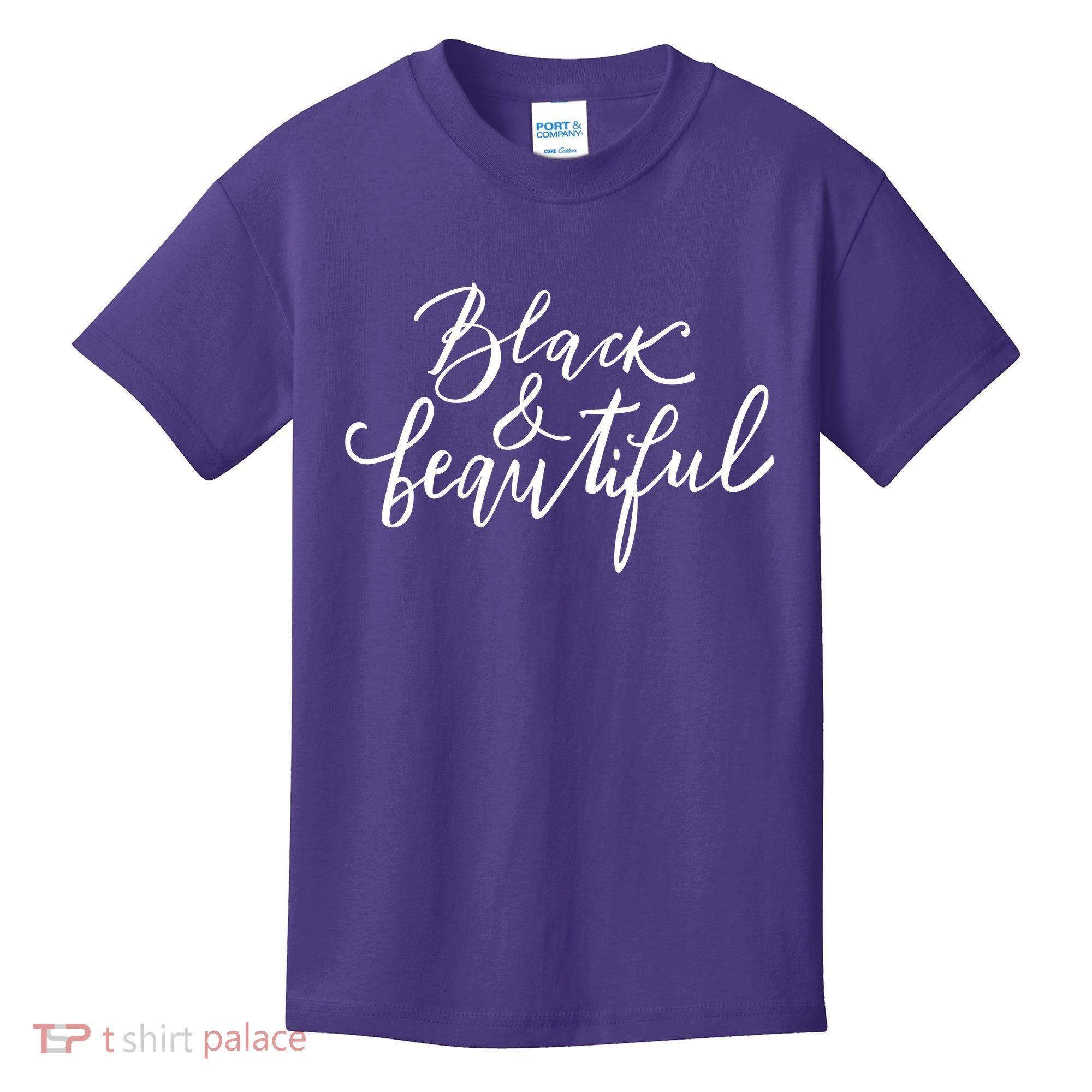 Black And Beautiful Gift Kids T-Shirt