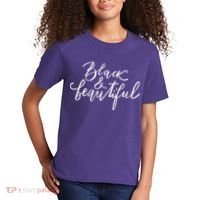 Black And Beautiful Gift Kids T-Shirt thumb 2