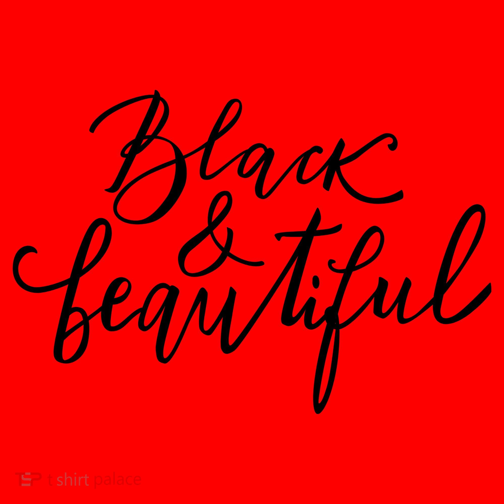 Black And Beautiful Gift Santa Hat