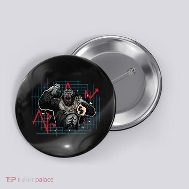 Bitcoin Ape Button