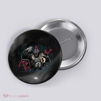 Bitcoin Ape Button thumb 0