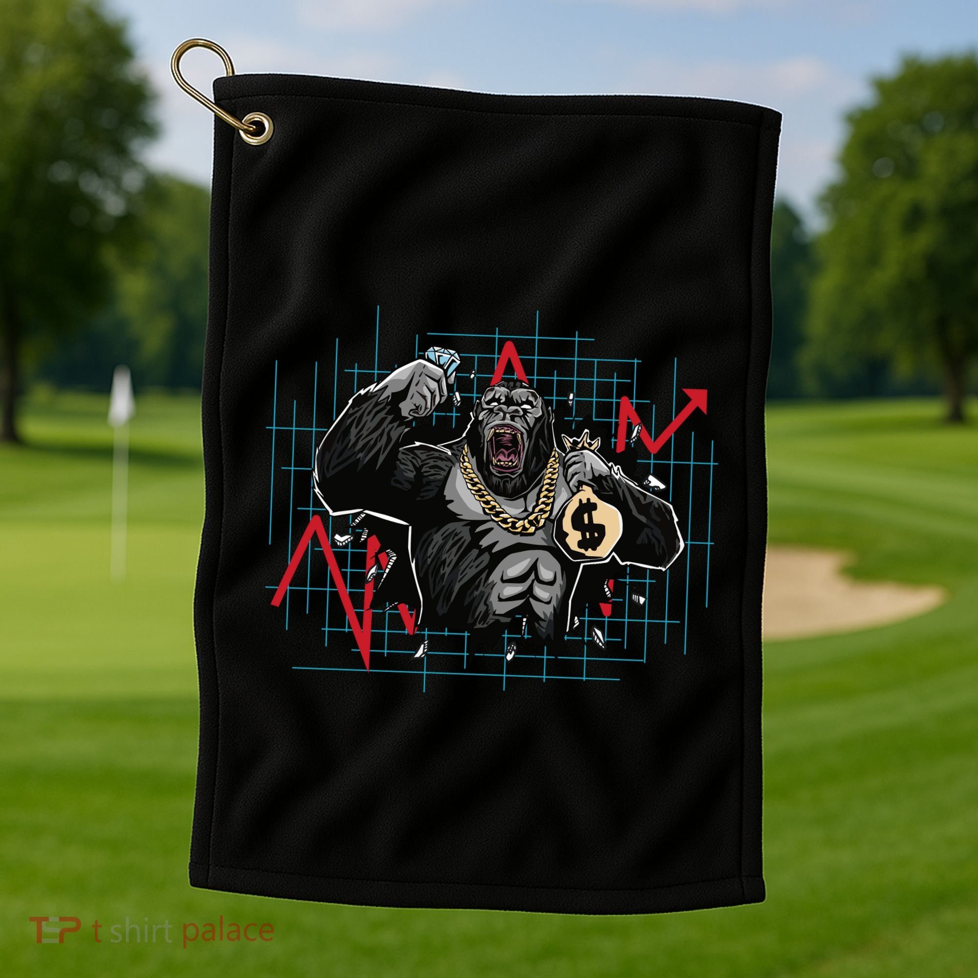 Bitcoin Ape Golf Towel