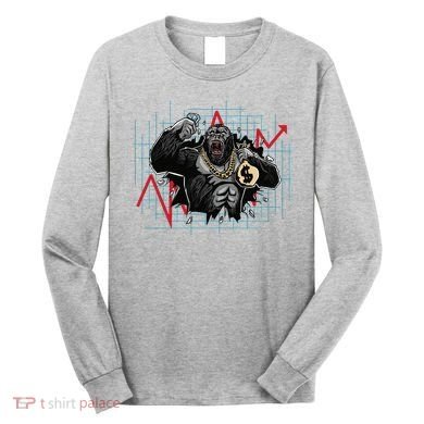 Bitcoin Ape Long Sleeve Shirt