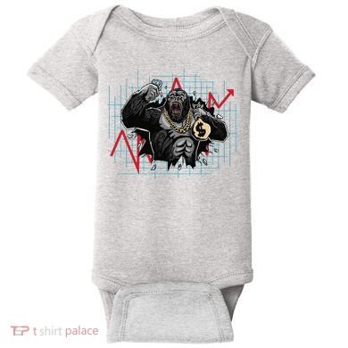 Bitcoin Ape Baby Bodysuit