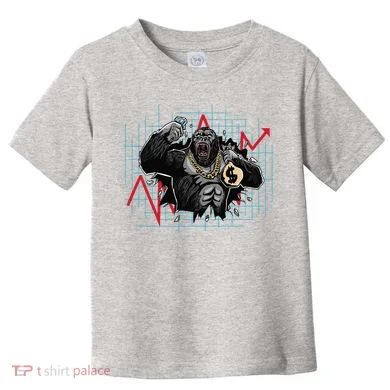 Bitcoin Ape Toddler T-Shirt