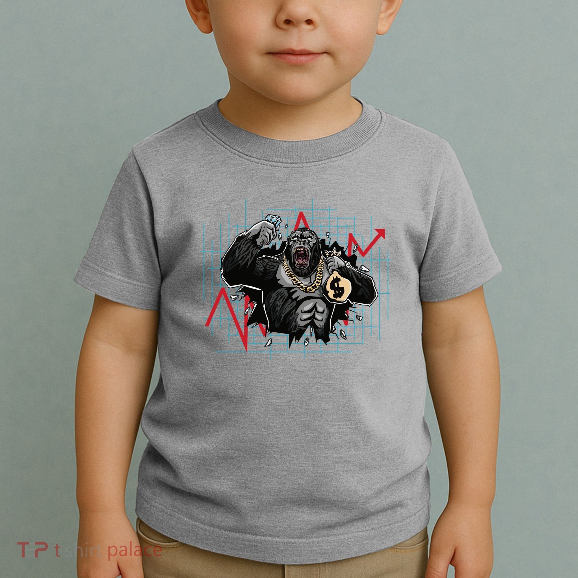 Bitcoin Ape Toddler T-Shirt