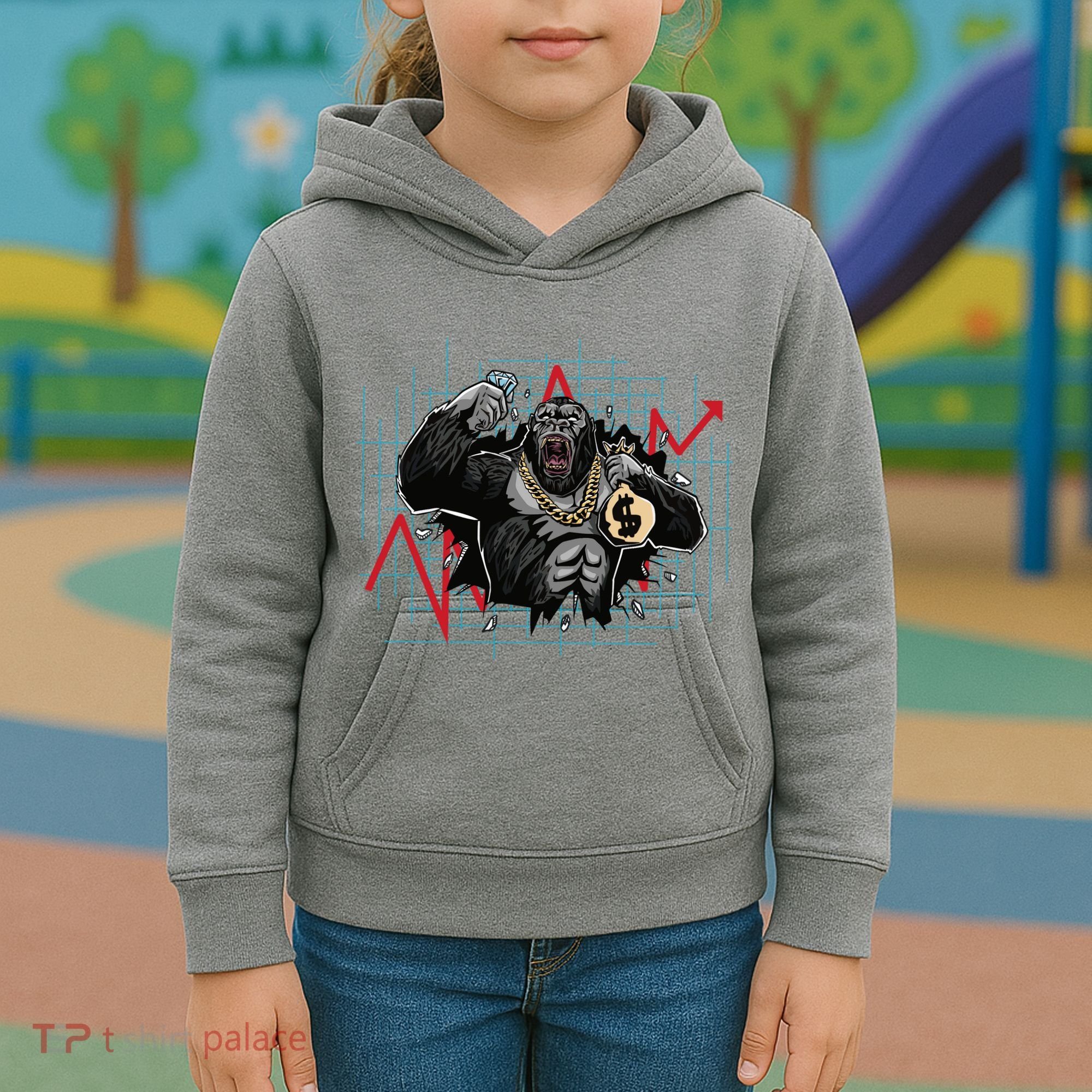 Bitcoin Ape Kids Hoodie