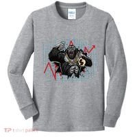 Bitcoin Ape Kids Long Sleeve Shirt thumb 0
