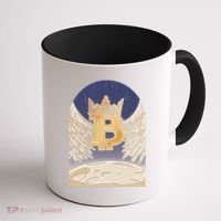 Bitcoin Angel Coffee Mug thumb 1