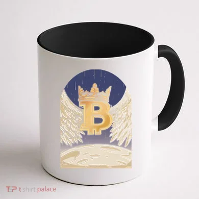 Bitcoin Angel Coffee Mug back
