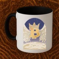 Bitcoin Angel Coffee Mug thumb 2