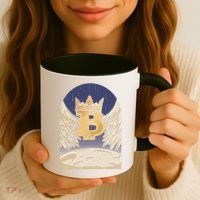 Bitcoin Angel Coffee Mug thumb 3